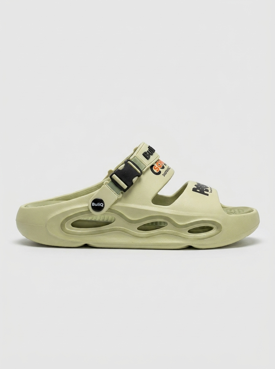 Marcus | Men's Platform Sandals | Buckle Strap - Eltrendio