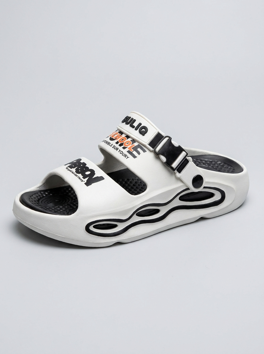 Marcus | Men's Platform Sandals | Buckle Strap - Eltrendio