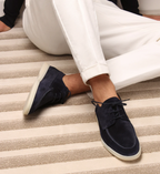 Preston | Men’s Lace Up Casual Shoes | Moc Toe Contrast Sole Everyday Wear-Men Shoes-Pick NewYork