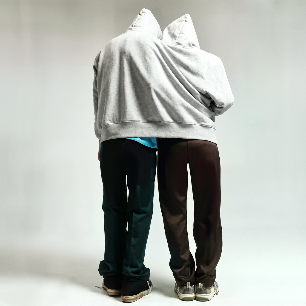 Riley | Unisex Oversized Hoodie | Double Hood-PNY