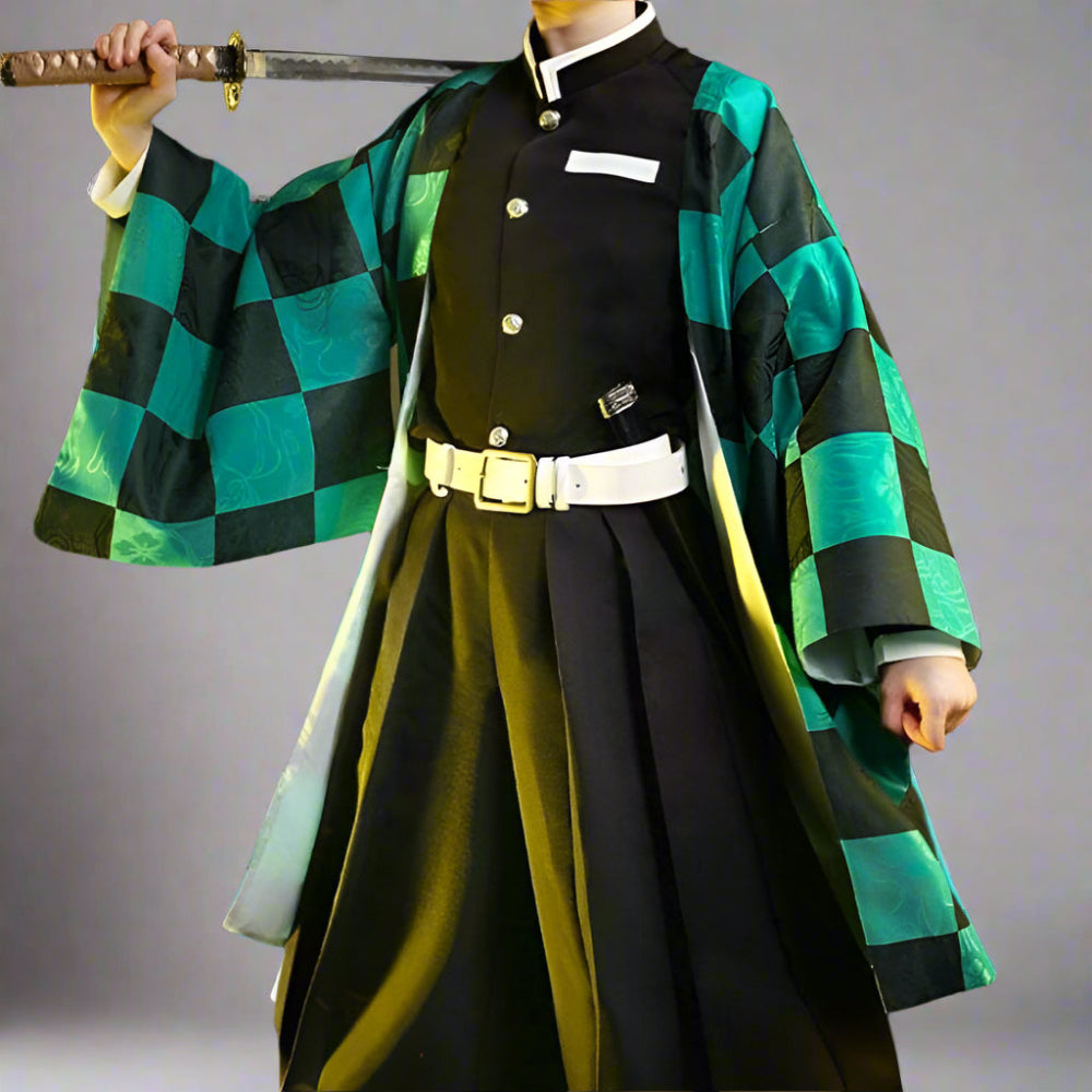 Rowan | Unisex Anime Costume Set | Patterned Robe Character-Costume Set-Pick NewYork