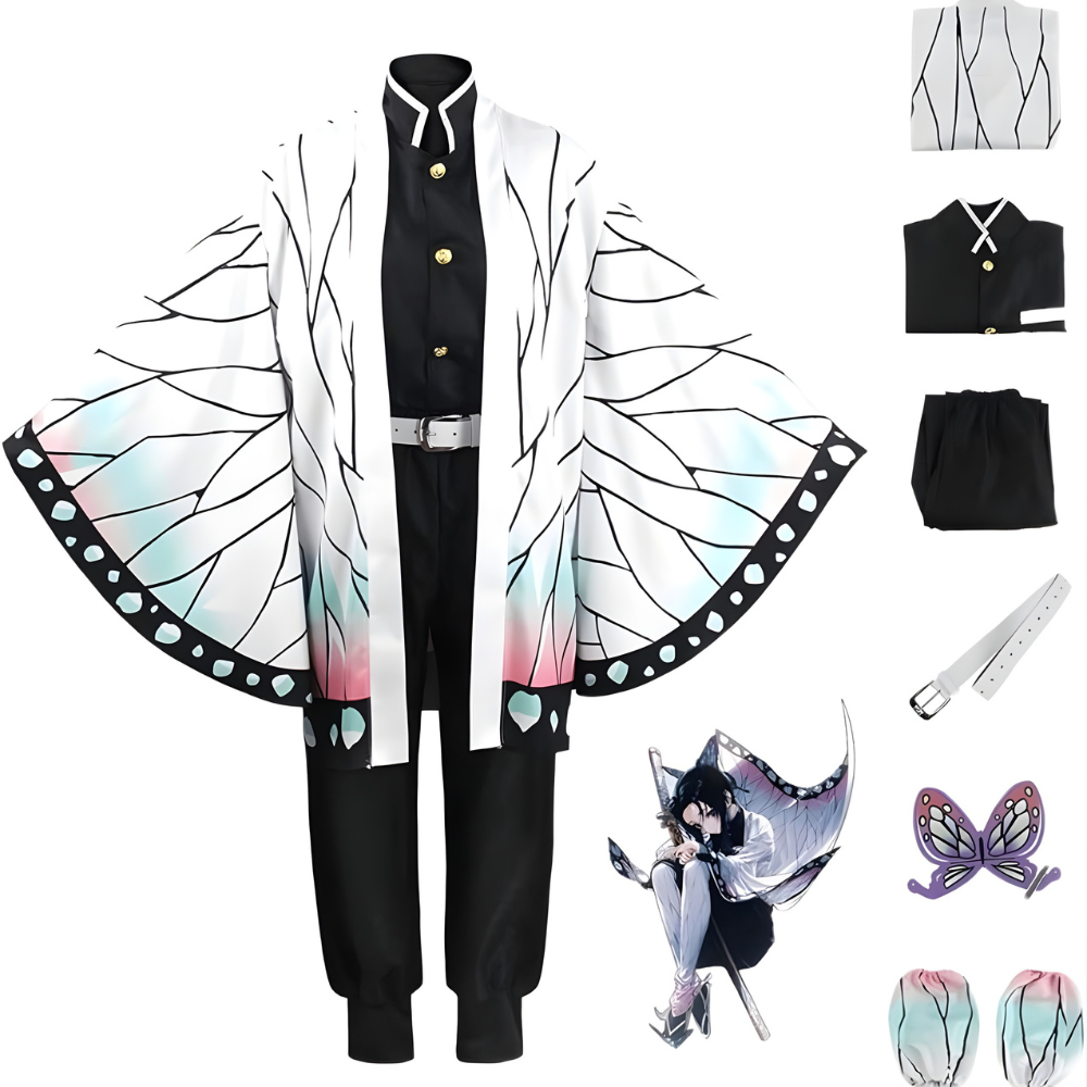 Rowan | Unisex Anime Costume Set | Patterned Robe Character-Costume Set-Pick NewYork