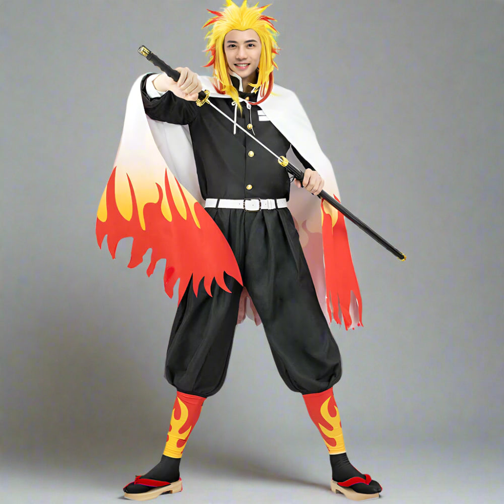 Rowan | Unisex Anime Costume Set | Patterned Robe Character-Costume Set-Pick NewYork