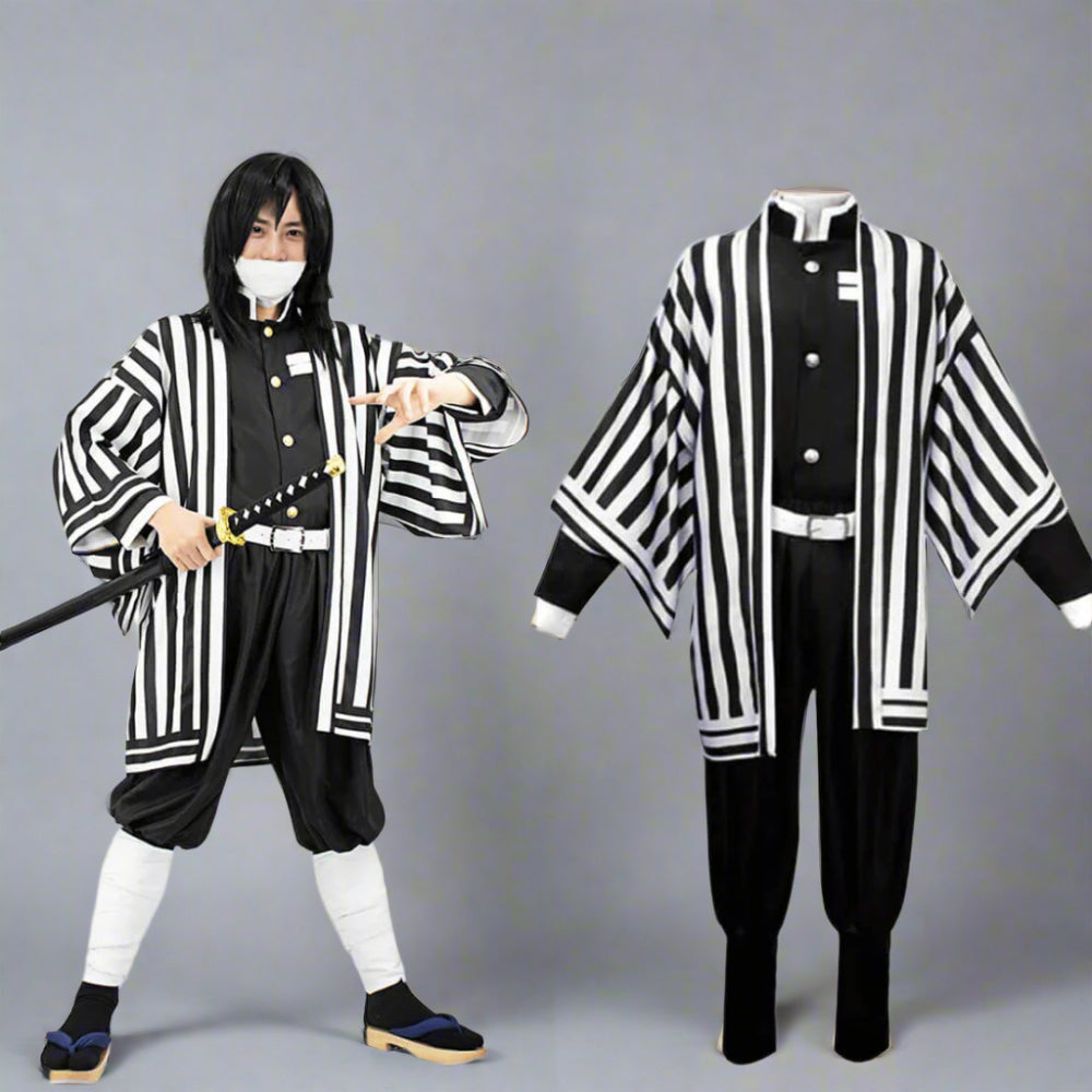 Rowan | Unisex Anime Costume Set | Patterned Robe Character-Costume Set-Pick NewYork