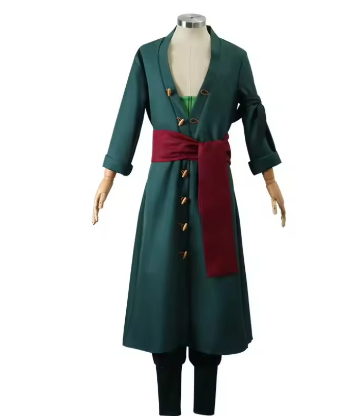 Ryker | Men’s Performance Costume Set | Long Coat Waist Sash-Costume Set-Pick NewYork