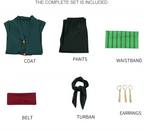 Ryker | Men’s Performance Costume Set | Long Coat Waist Sash-Costume Set-Pick NewYork