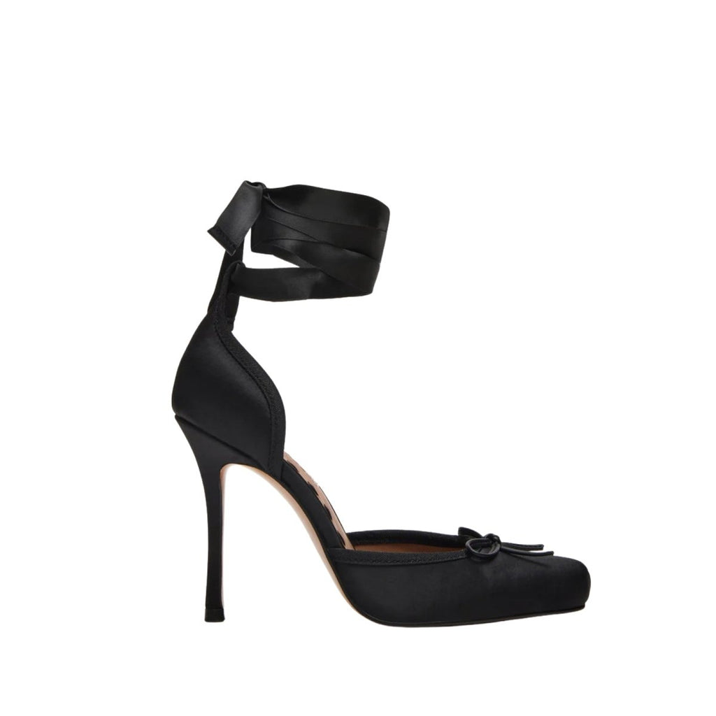 Sabrina | Women’s High Heel Pumps | Ankle Wrap Bow-Women Heels-Pick NewYork