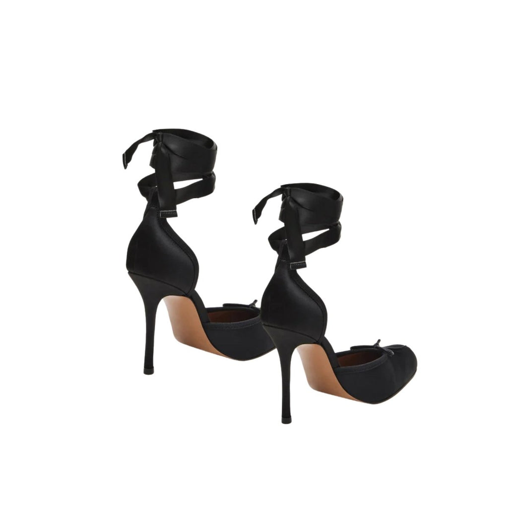 Sabrina | Women’s High Heel Pumps | Ankle Wrap Bow-Women Heels-Pick NewYork