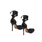 Sabrina | Women’s High Heel Pumps | Ankle Wrap Bow-Women Heels-Pick NewYork