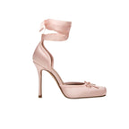 Sabrina | Women’s High Heel Pumps | Ankle Wrap Bow-Women Heels-Pick NewYork