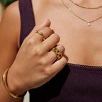 Sage | Women’s Open Band Ring | Wave Shape Adjustable-Ring-Pick NewYork
