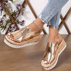 Ava | Women's Platform Sandals | Open Toe-Women Sandals-Pick NewYork