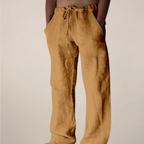 Sawyer | Men’s Drawstring Casual Pants | Straight Leg Side Pockets Everyday Wear-Men Pants-Pick NewYork
