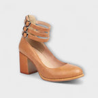 Scarlett | Women's Mary Jane Heels | Triple Buckle Block Heel-Women Shoes-Pick NewYork