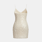 Serena | Women's Sequin Mini Dress | Spaghetti Strap Party Wear-Women Dress-Pick NewYork