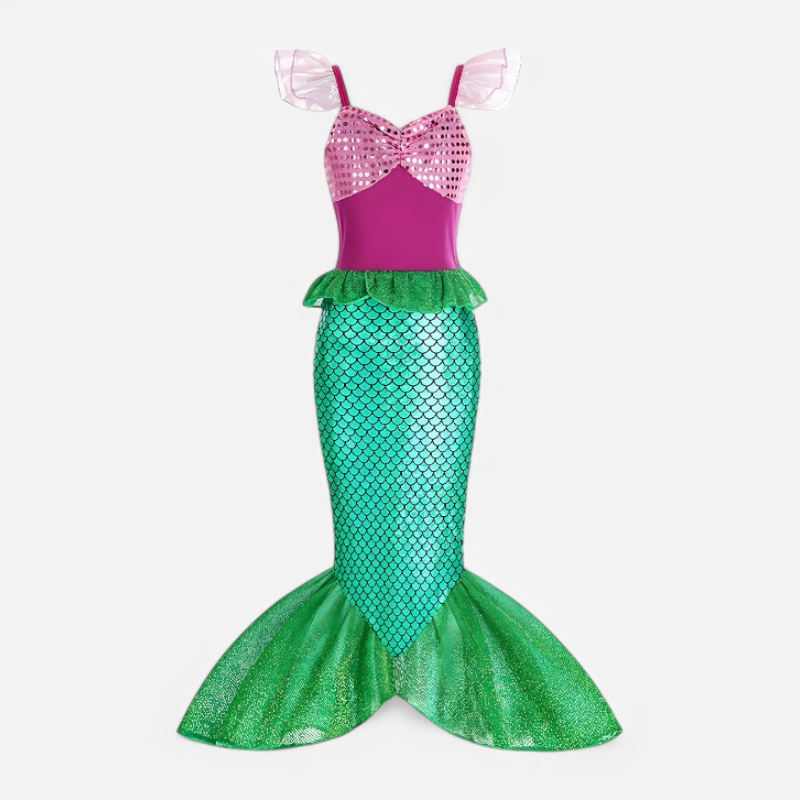 Chloe | Girls' Mermaid Costume | Sparkling Fantasy Dress Up-Kids Costume-Pick NewYork