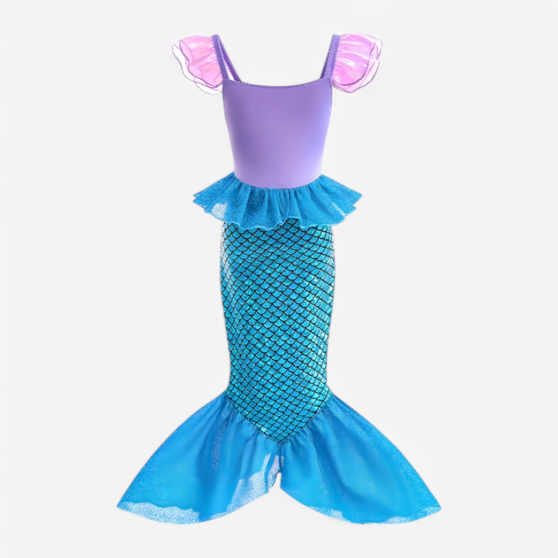 Chloe | Girls' Mermaid Costume | Sparkling Fantasy Dress Up-Kids Costume-Pick NewYork