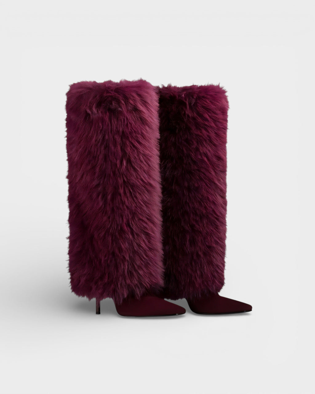 Vivian | Women's Knee-High Boots | Faux Fur · PNY